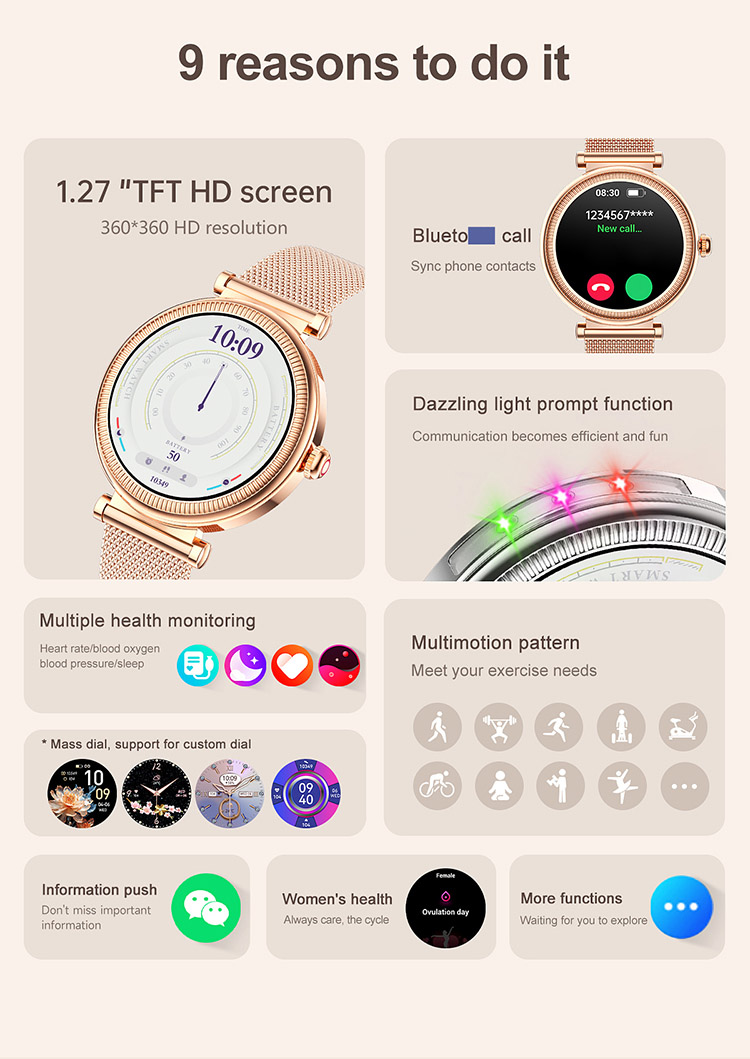 1.27inch TFT hd Screen cf37